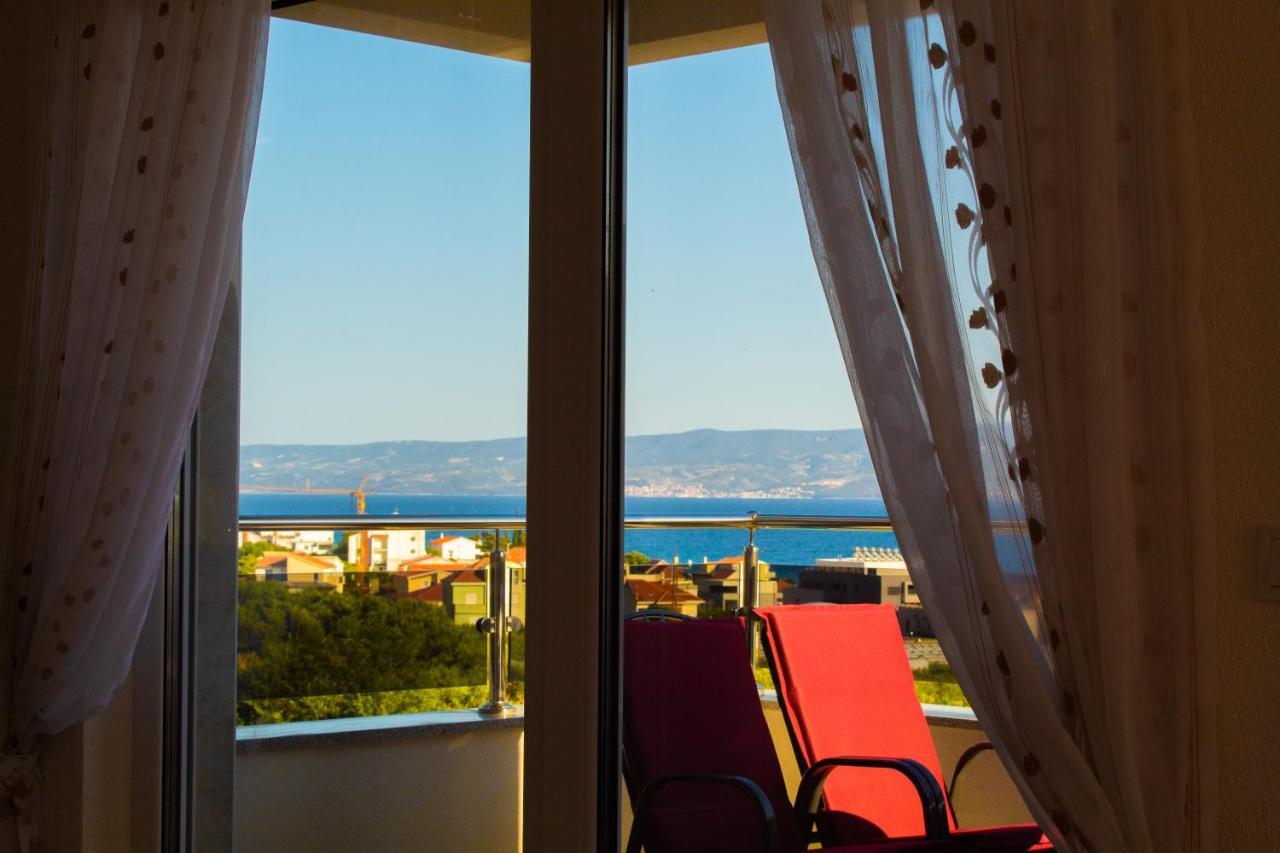 Modern Villa With Jacuzzi, Beautiful Sea View, Near Split! Villa 36A Podstrana Exteriör bild
