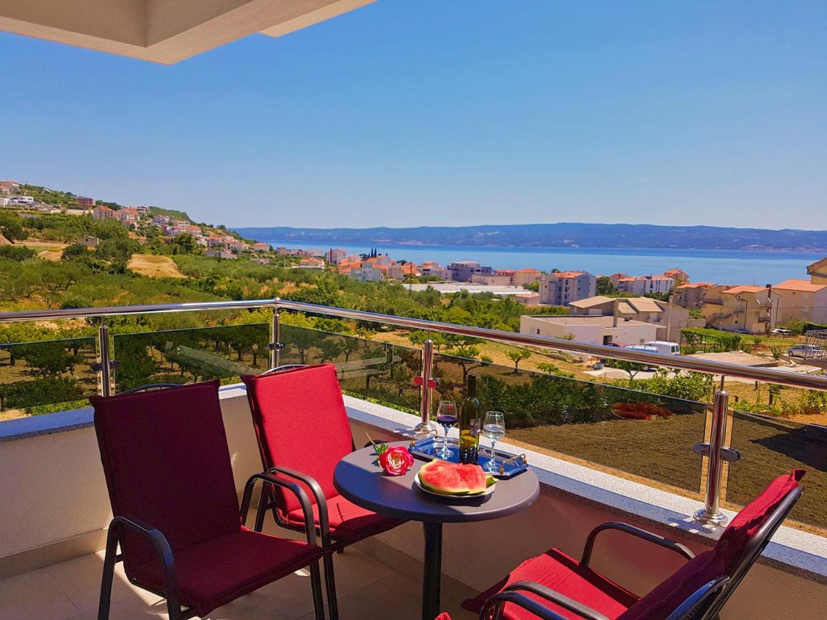 Modern Villa With Jacuzzi, Beautiful Sea View, Near Split! Villa 36A Podstrana Exteriör bild