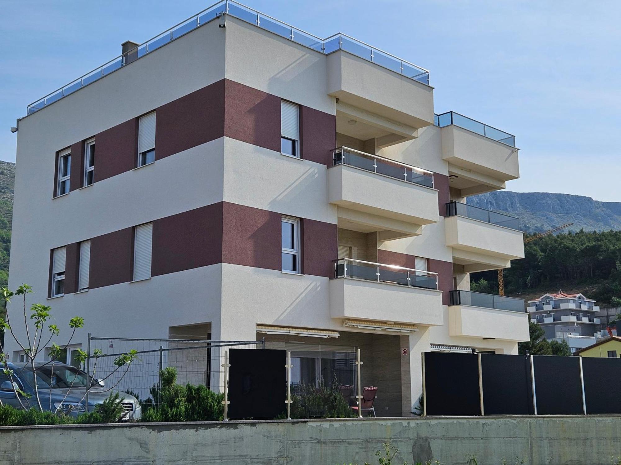 Modern Villa With Jacuzzi, Beautiful Sea View, Near Split! Villa 36A Podstrana Exteriör bild