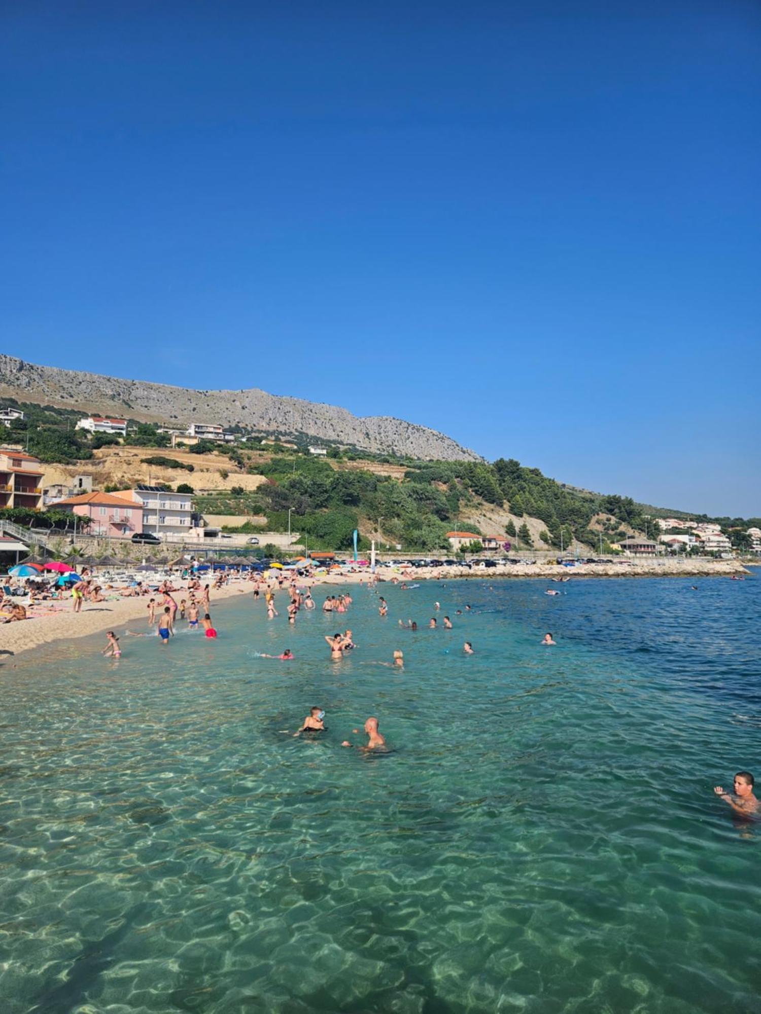 Modern Villa With Jacuzzi, Beautiful Sea View, Near Split! Villa 36A Podstrana Exteriör bild