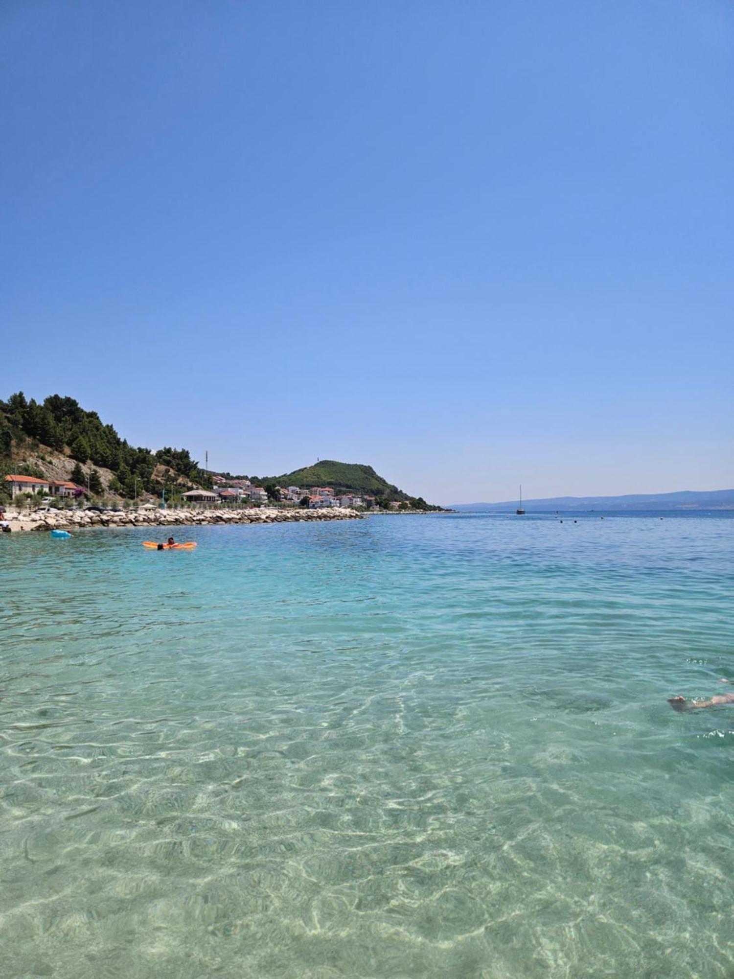 Modern Villa With Jacuzzi, Beautiful Sea View, Near Split! Villa 36A Podstrana Exteriör bild