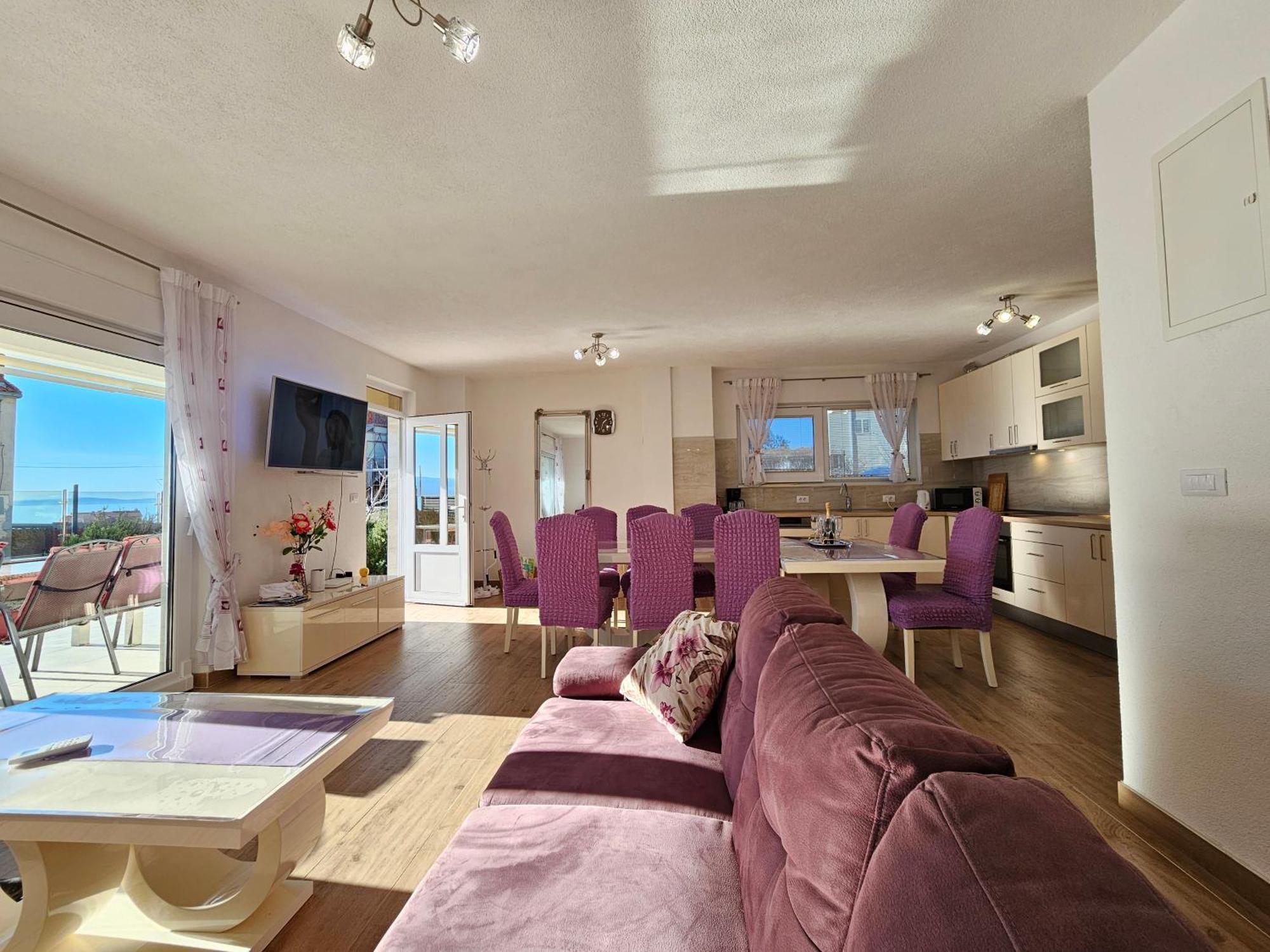 Modern Villa With Jacuzzi, Beautiful Sea View, Near Split! Villa 36A Podstrana Exteriör bild