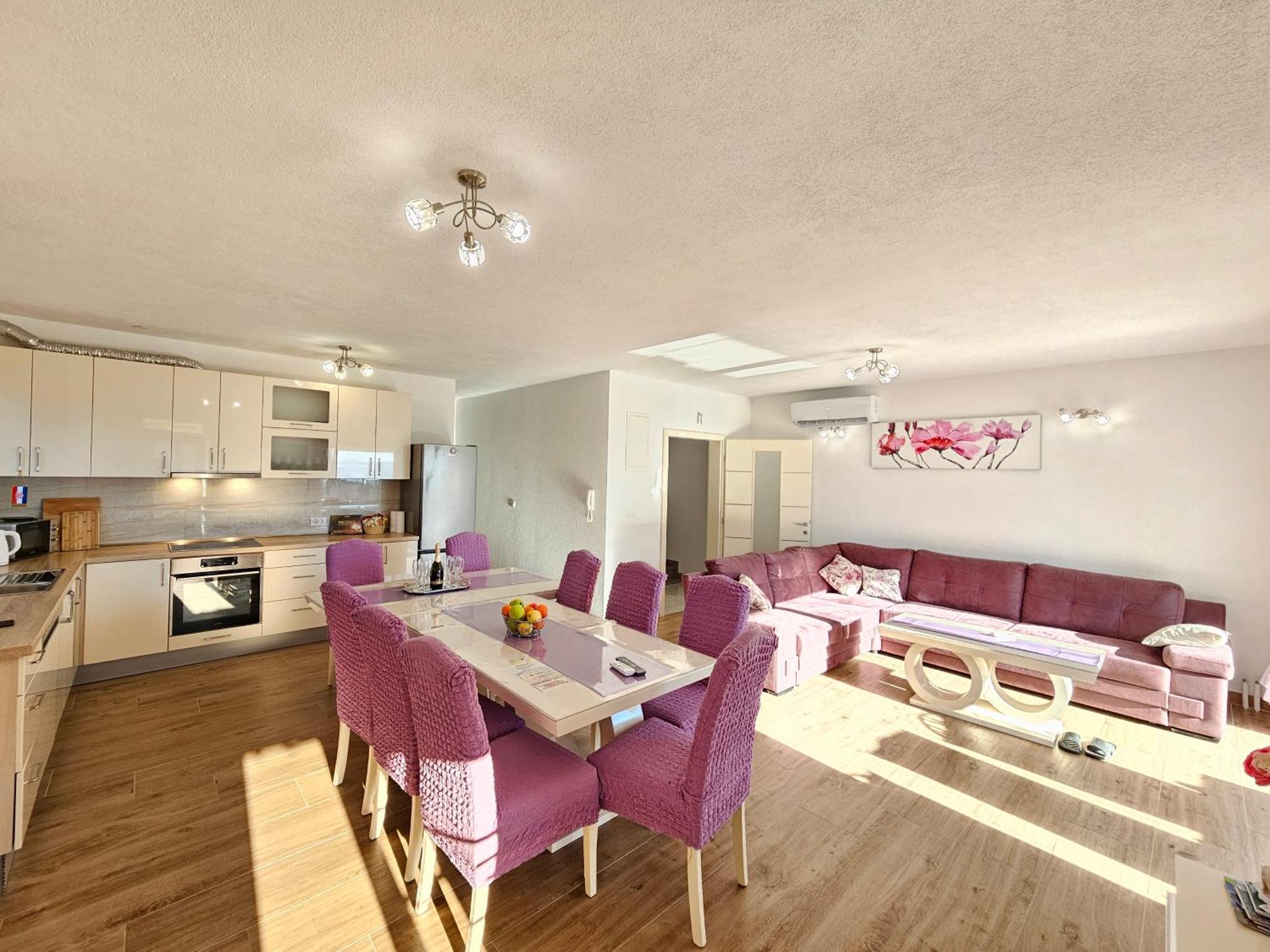 Modern Villa With Jacuzzi, Beautiful Sea View, Near Split! Villa 36A Podstrana Exteriör bild